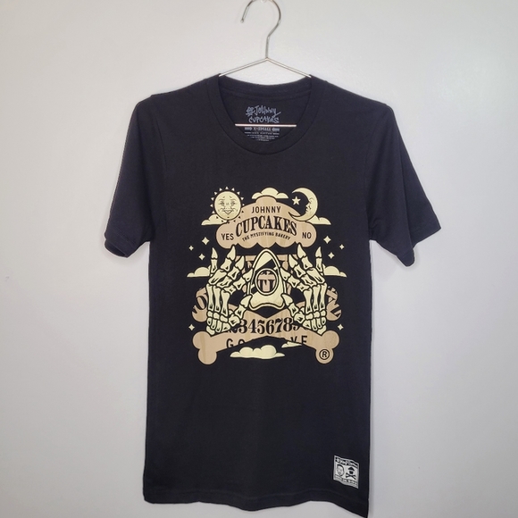 Johnny Cupcakes | Black Ouija Board Tee - Picture 9 of 10